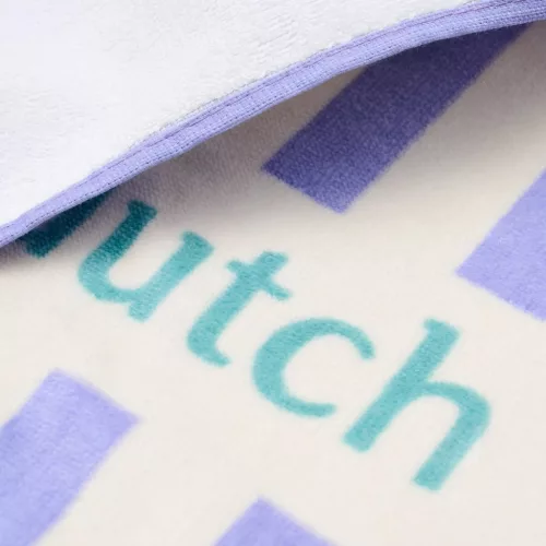 Little Dutch strandtörölköző Dreamy Purple Stripe - 60cm X 120cm