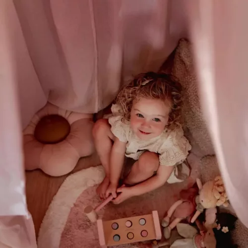 Little Dutch Kötött párna - virág