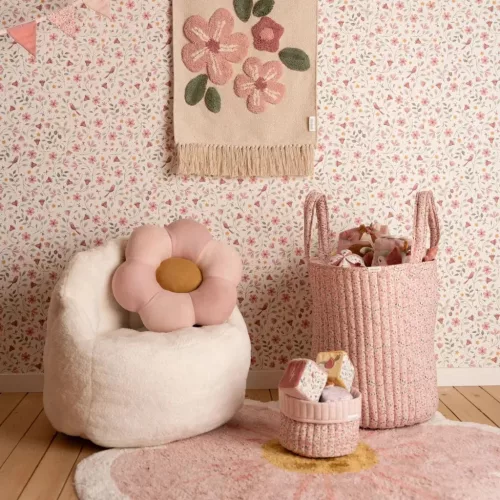 Little Dutch Kötött párna - virág