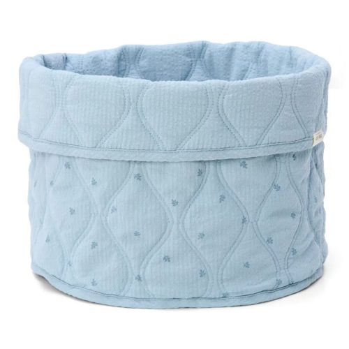 Little Dutch kerek tároló 30x25 cm - Pure Denim Blue