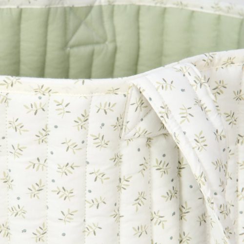 Little Dutch kerek tárolókosár 35x45 cm - Blueberry Leaves