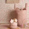 Little Dutch kerek tárolókosár 35x45 cm - Fairy Floral