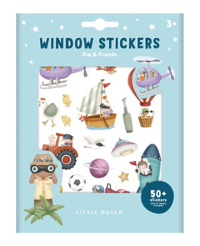 Little Dutch ablakmatrica - Jim és barátai