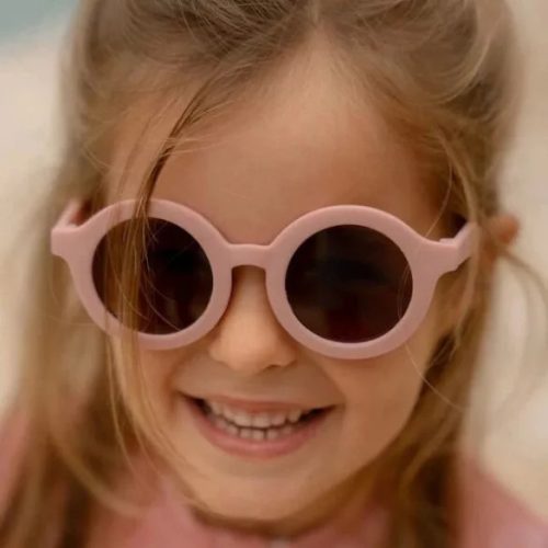 Little Dutch napszemüveg - Round Light Pink