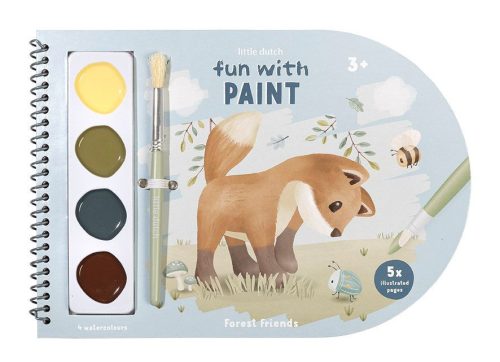 Little Dutch kifestő könyv Forest Friends