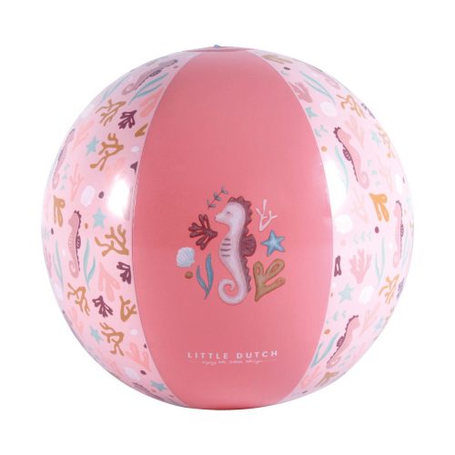 Little Dutch felfújható strandlabda Ocean Dreams 35 cm -  pink