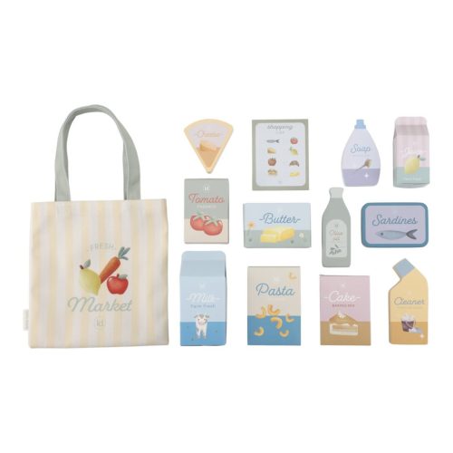 Little Dutch Bevásárlókocsi termékekkel