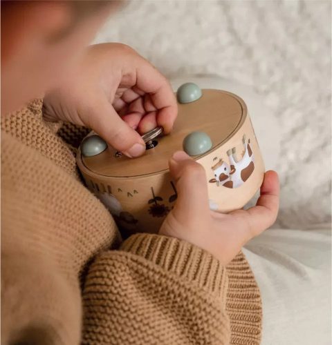 Little Dutch mozgó figurás zenedoboz - Little Farm