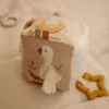 Little Dutch készségfejlesztő plüss kocka - Newborn Naturals