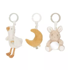   Little Dutch felfűzhető rezgő plüss játék(3db) - Newborn Naturals