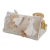 Little Dutch Plüss készségfejlesztő háromszög - Newborn Naturals