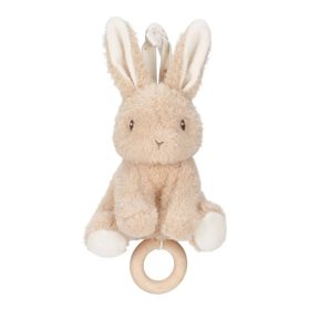 Little Dutch Felhúzható zenélő nyuszi - Newborn Naturals