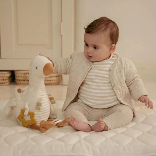 Little Dutch Activity plüss gúnár - Newborn Naturals