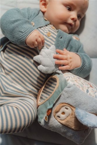 Little Dutch készségfejlesztő plüss kocka - Forest Friends