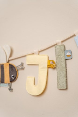 Little Dutch felfűzhető textil betű - I