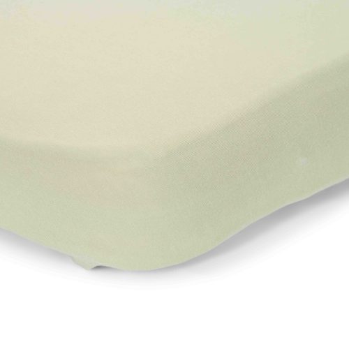 Little Dutch gumis lepedő 70x140/150 cm - Pure Sage