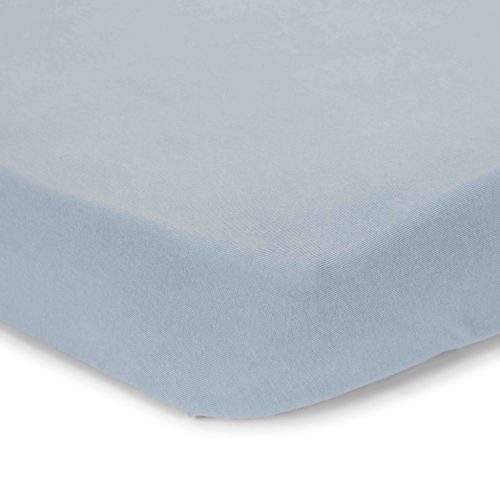 Little Dutch gumis lepedő 70x140/150 cm - Pure Denim Blue