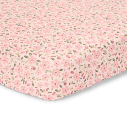 Little Dutch gumis lepedő 70x140/150 cm - Fairy Floral
