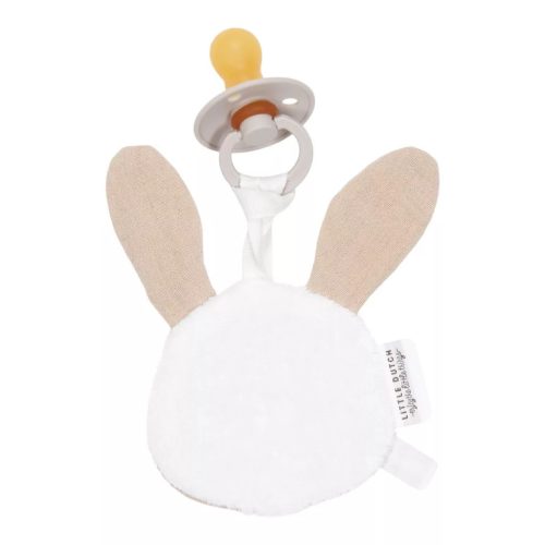 Little Dutch muszlin cumikendő - Bunny beige