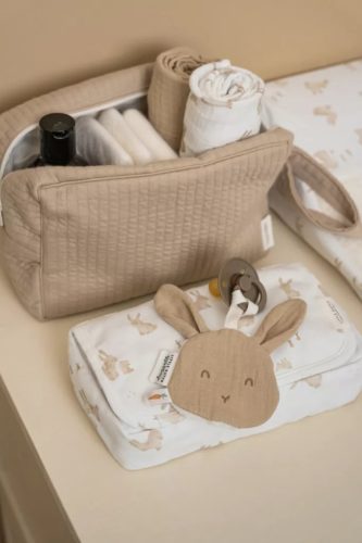 Little Dutch muszlin cumikendő - Bunny beige