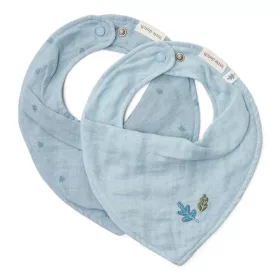 Little Dutch Nyálkendő 2 db - Pure Denim Blue