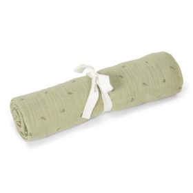 Little Dutch Muszlin textilpelenka 120x120 - Pure Sage