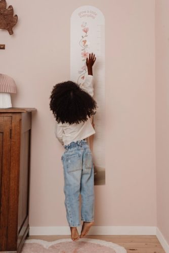 Little Dutch Magasságmérő falmatrica - Fairy Garden