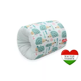 Scamp karra húzható szoptatós párna /HedgehogGreenWhite