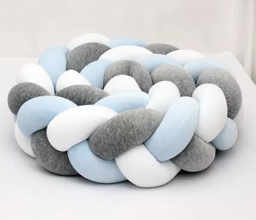 Scamp Fonott rácsvédő - 210cm Fehér-szürke-babakék