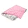 Scamp Minky-vászon takaró (Pink Hedgehog Grey)