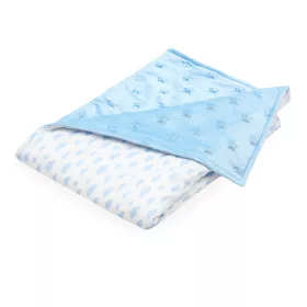 Scamp Minky-vászon takaró (Blue Clouds)