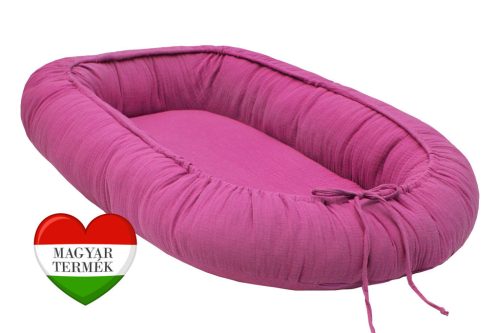 Scamp muszlin babafészek /Pink (Pink babafészek)