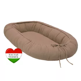 Scamp muszlin babafészek /LightBrown