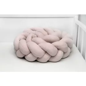 Scamp Fonott rácsvédő muszlin anyagból - 210cm cocoa