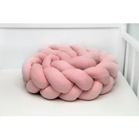 Scamp Fonott rácsvédő muszlin anyagból - 210cm salmon