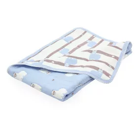 Scamp Hatrétegű takaró (Blue White Lama)