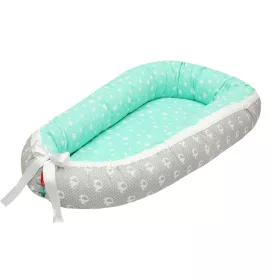 Scamp babafészek - kókuszbetétes /GreenStarsElephant