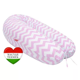   Scamp formázható univerzális szoptatós párna pamut huzattal /ZigZagPinkWhite ()