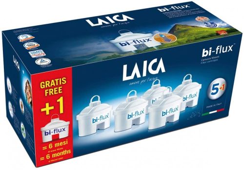 Laica Univerzális Bi-Flux 5 db+1 db ajándék vízszűrő betét (összesen 6 db)