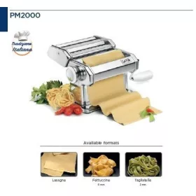 Laica Varia tésztagép cserélhető vágófejjel