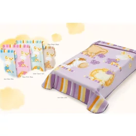 Belpla Baby Perla gold pléd (542) 110x140 - beige tasakos