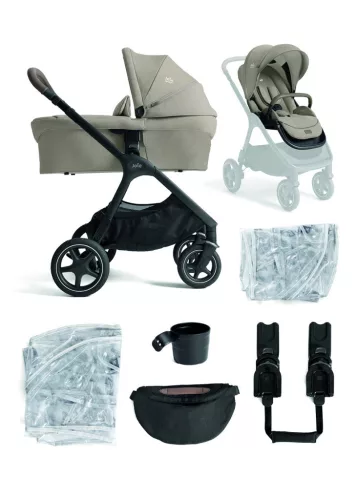 Joie Signature Finiti 2in1 babakocsi Sandstone + i-Snug 2 hordozó Pebble