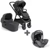 Joie Signature Finiti 2in1 babakocsi + i-Level Pro hordozó Ebony