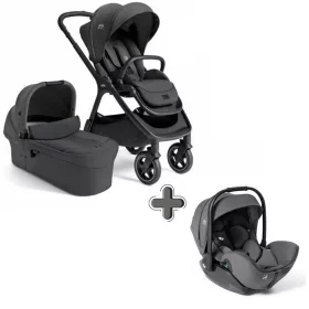   Joie Signature Finiti 2in1 babakocsi + i-Level Pro hordozó Ebony