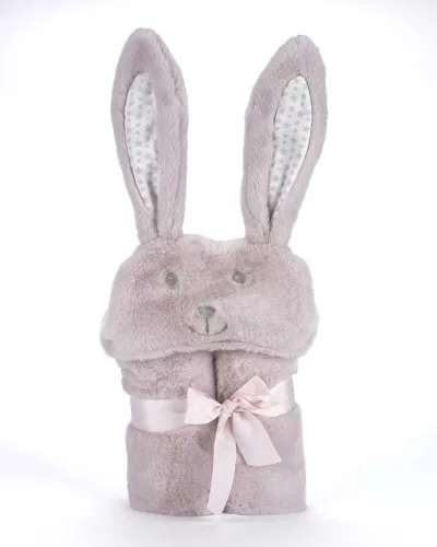 Mora POMPON RABBIT P88 pléd 75*95 02 - beige dobozos