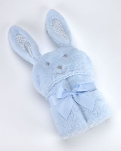 Mora POMPON RABBIT P88 pléd 75*95 05-blue - dobozos