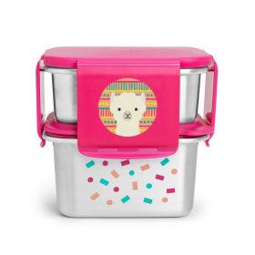 Skip Hop Zoo Rozsdamentes acél ebédkészlet - Láma