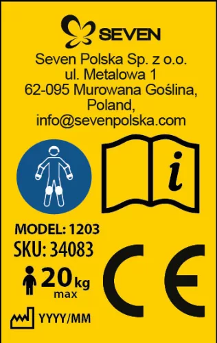 Seven Polska Fém futóbicikli - Mancs Őrjárat fiú