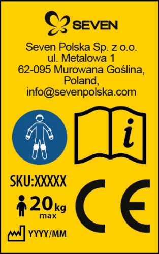 Seven Polska 4 kerekű futóbicikli - SPIDEY