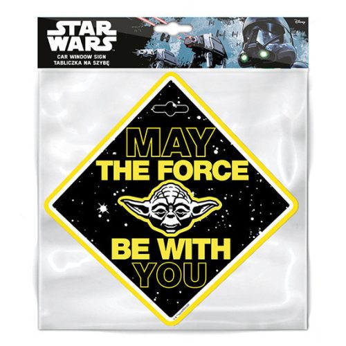 Seven Polska Baby on board tábla - STAR WARS YODA